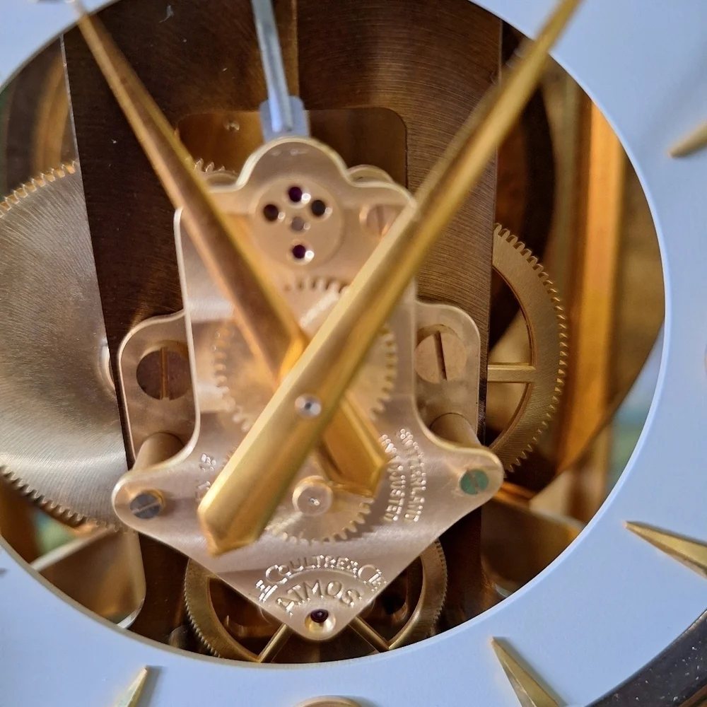 Atmos Clock Jaeger Lecoultre Gold 1958